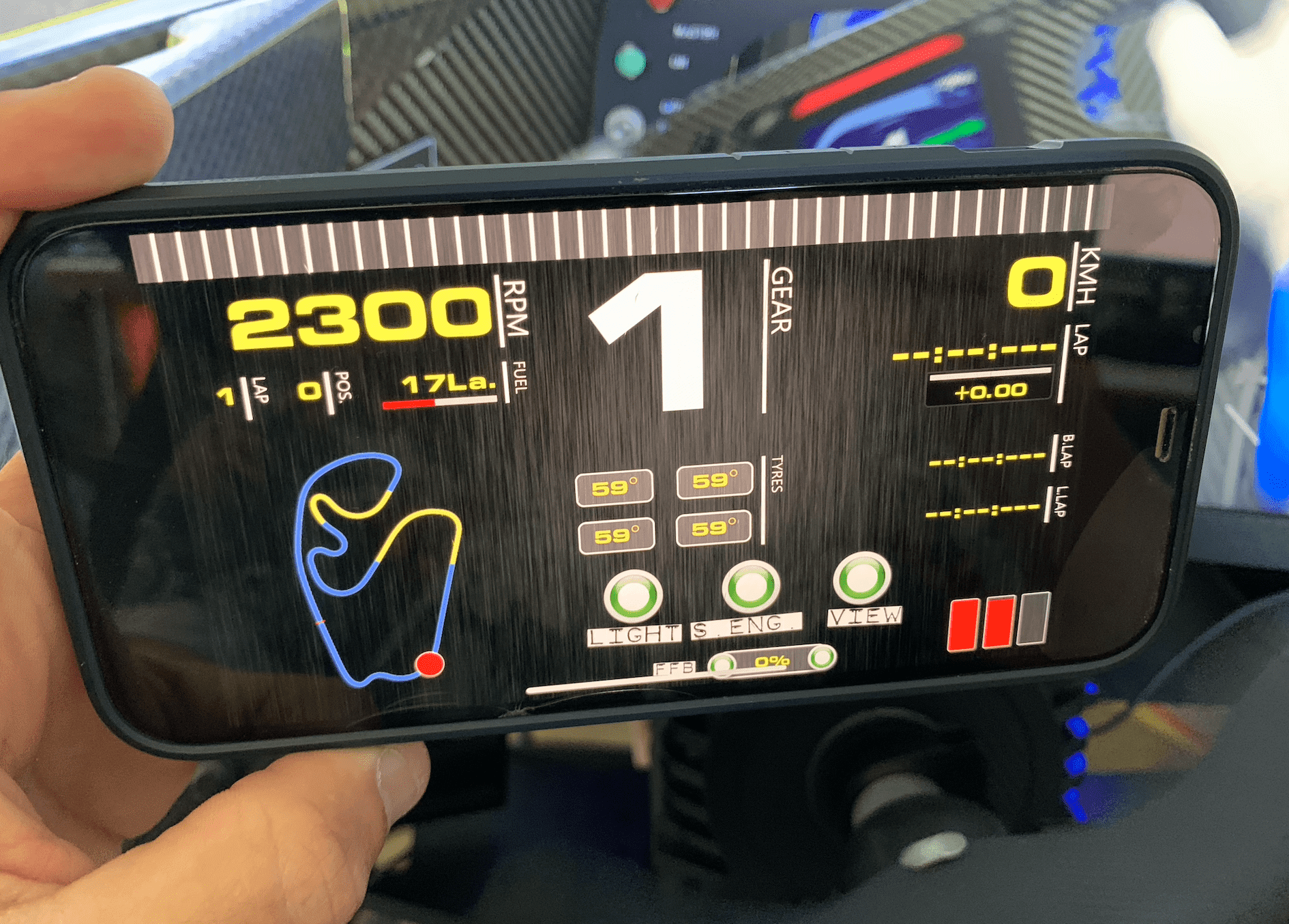 Sim Racing Dash