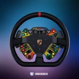 fanatec PODIUM STEERING WHEEL PORSCHE 911 GT3 R leather