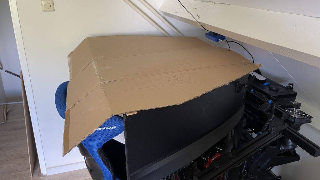 sim racing roof diy