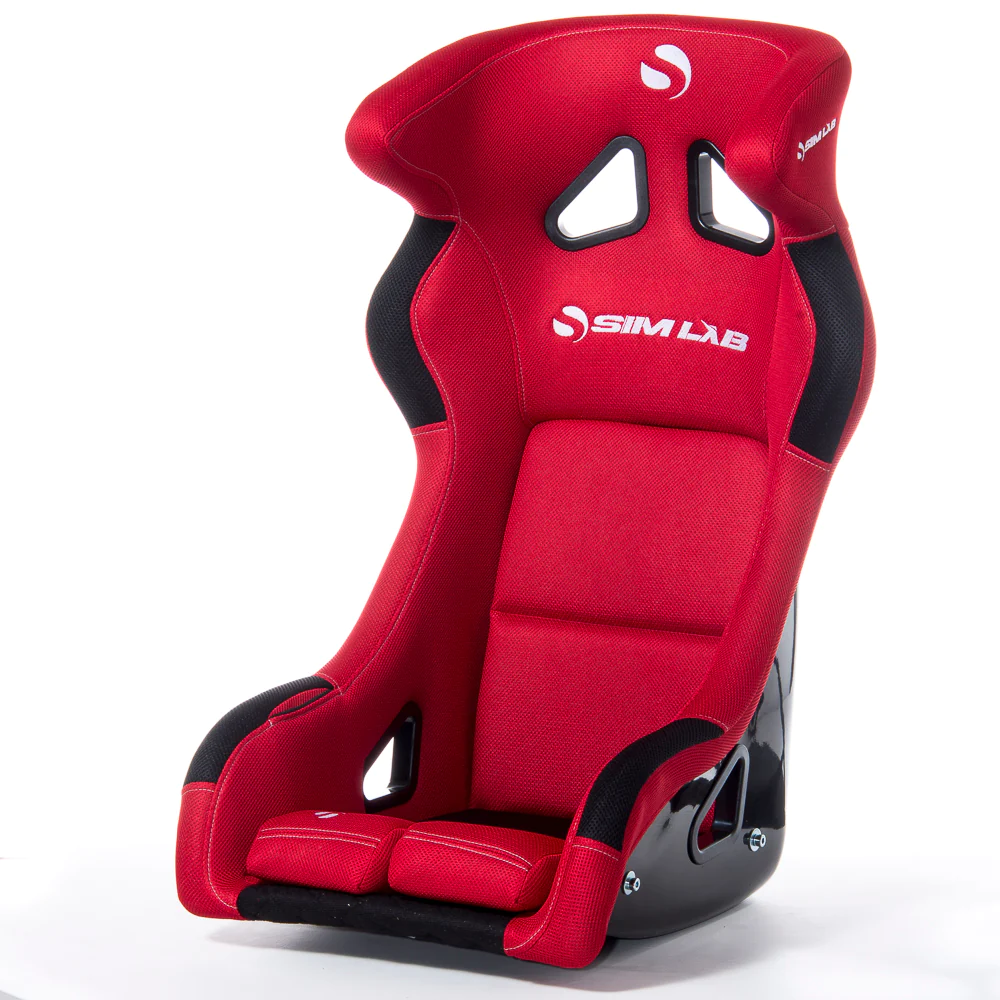 Racestoel Kopen? Dit is Onze Top 5! 15 sim-lab speed 1 bucket seat rood
