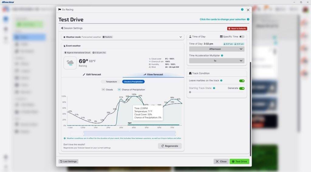 Alles über das neue iRacing Tempest Weather System! 13 rasendes Sturm-Wetter-System