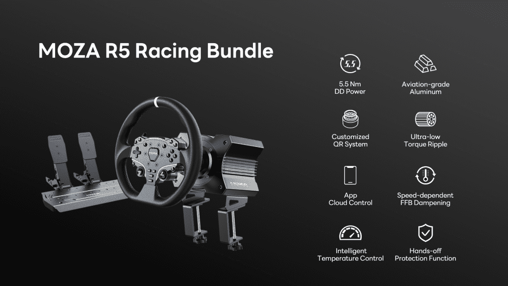 Moza R5 Bundle Review: Cheap, But Exceedingly Good! 11 moza r5 racing bundle