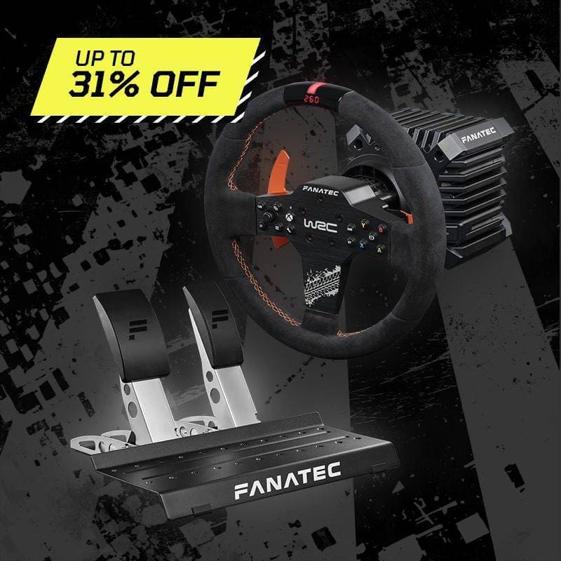 These are the Fanatec Black Friday 2025 Deals! 30 fanatec Black Friday