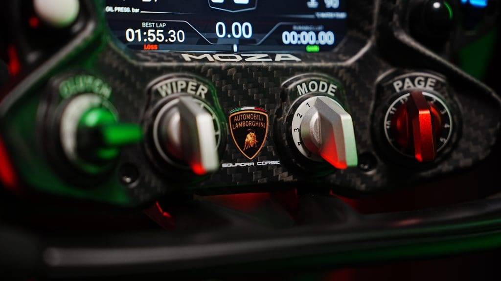moza racing lamborghini essenza scv12 sim racing wheel