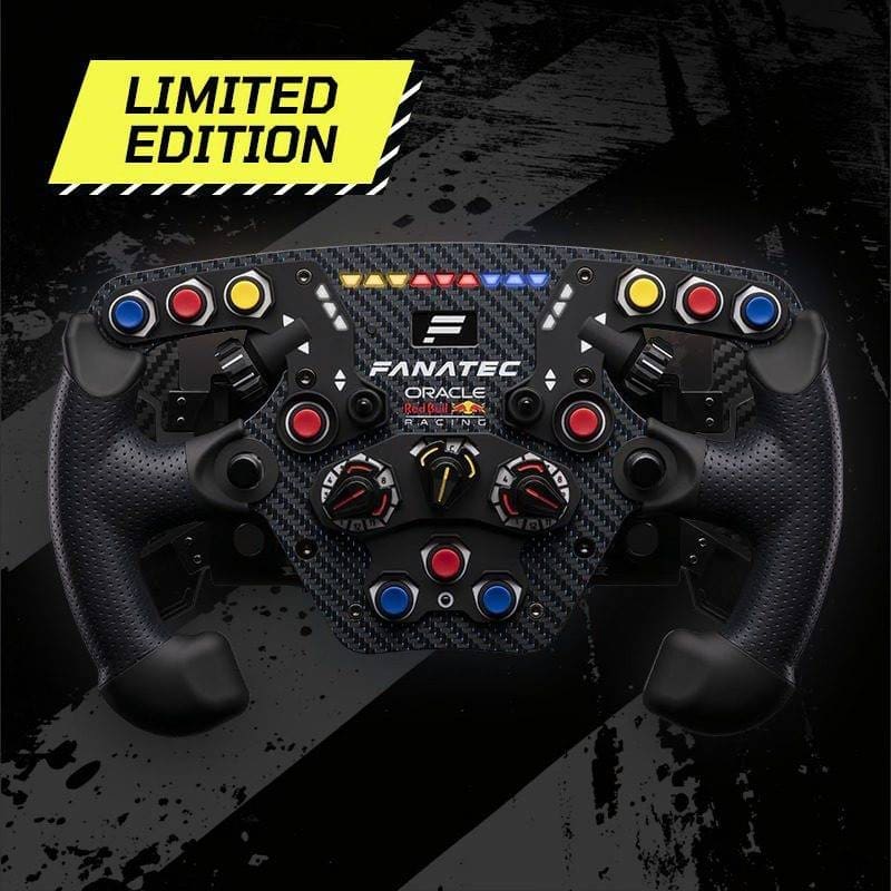These are the Fanatec Black Friday 2025 Deals! 39 Fanatec ClubSport Steering Wheel Formula Red Bull 2024