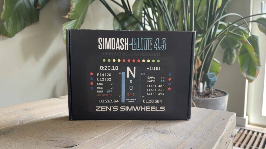 Zens' Simwheels Simdash-Elite 4.3