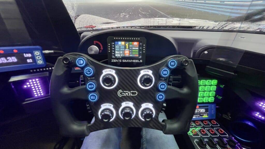 Zen's Simwheels Simdash-Elite 4.3"