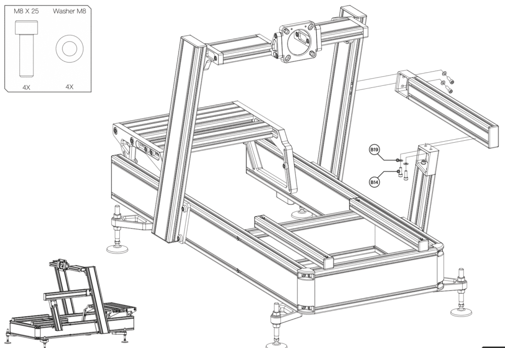 sim lab p1x pro cockpit
