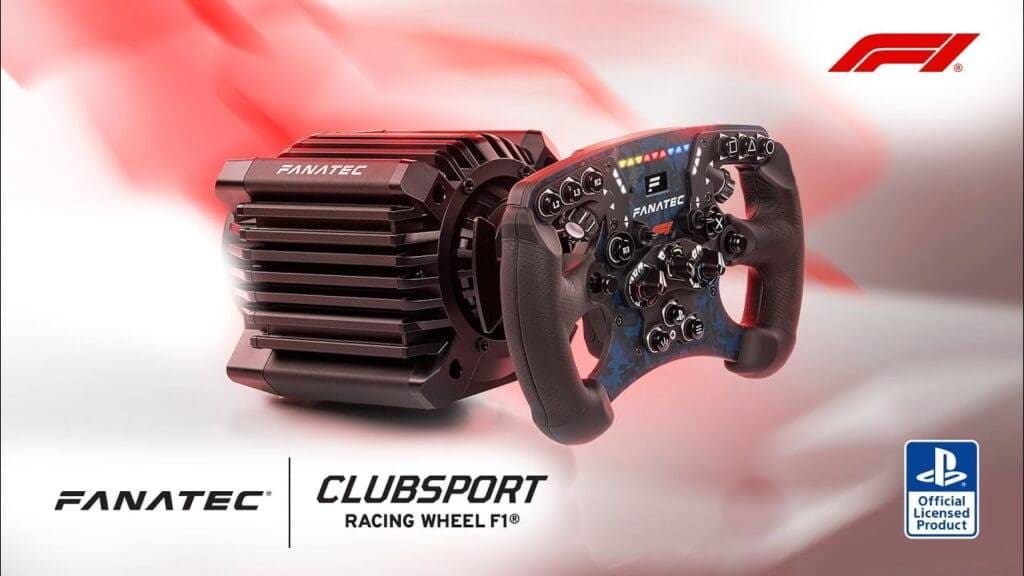 Fanatec Clubsport racing wheel f1