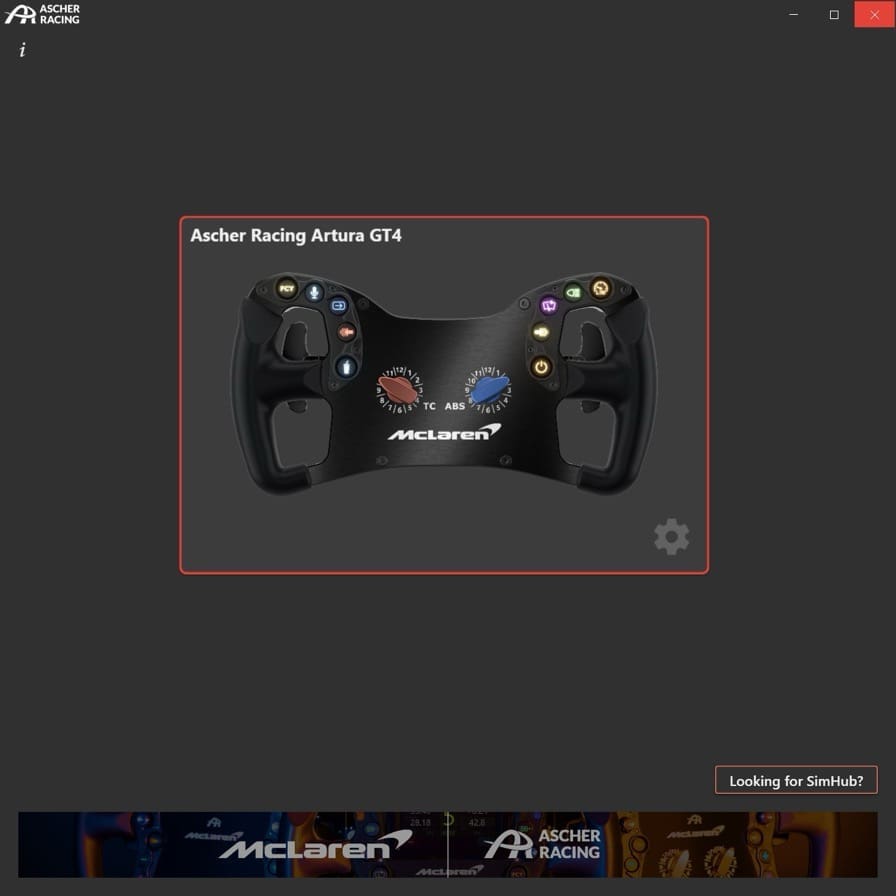  Ascher Racing Control Center