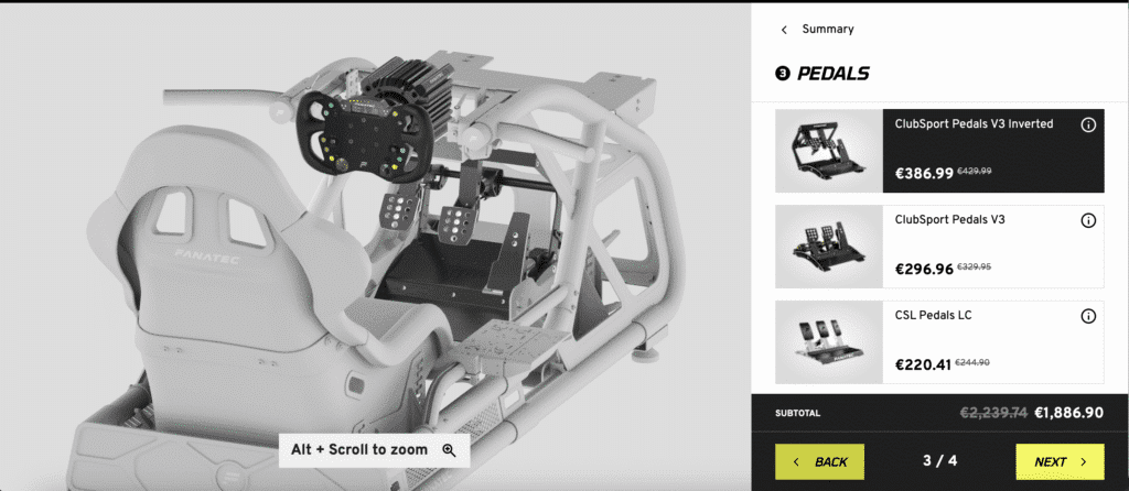 Fanatec Launches New Fanatec Configurator - Compose Your Ultimate Setup 7 fanatec configurator