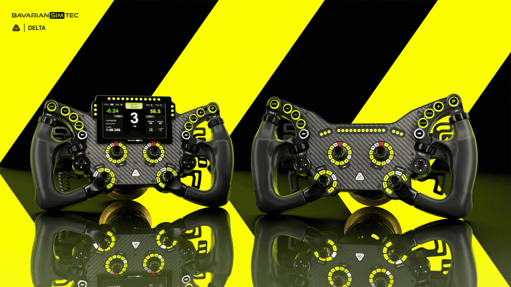 Bavarian Sim Tec launches The New Delta: A High-End Hybrid Steering Wheel With More Than 100 Inputs 8 bavarian sim tec delta