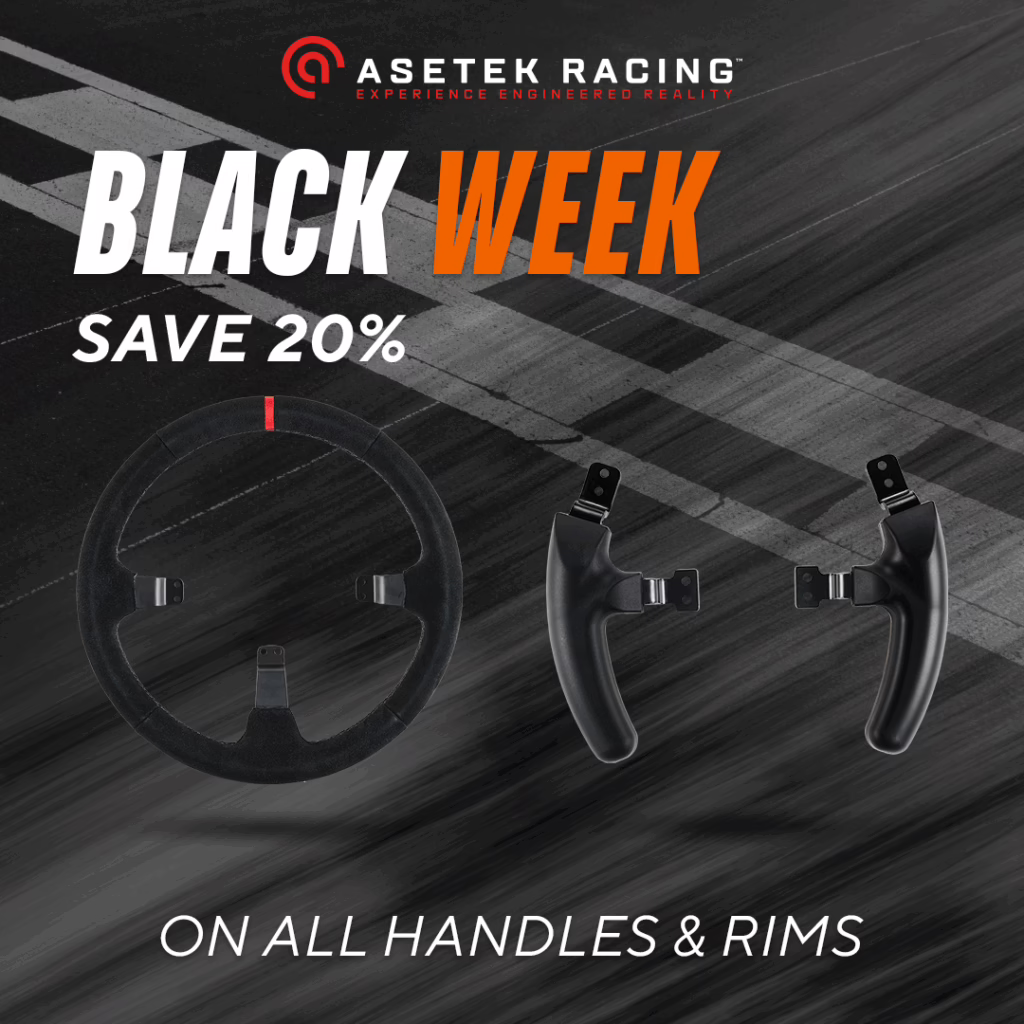 Asetek SimSports Black Friday Deals 2025 - Up to 40% Discount on Sim Racing Hardware! 13 Asetek Simsports Black Friday deals 2025