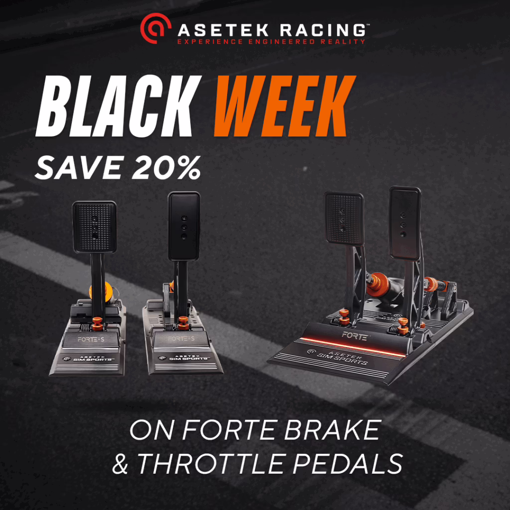 Asetek SimSports Black Friday Deals 2025 - Up to 40% Discount on Sim Racing Hardware! 9 Asetek Simsports Black Friday deals 2025