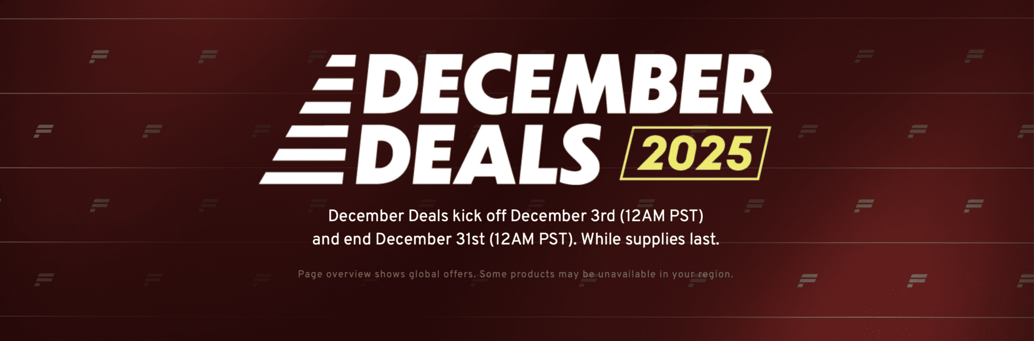 Fanatec December Deals 2025: Even More Deals! 7