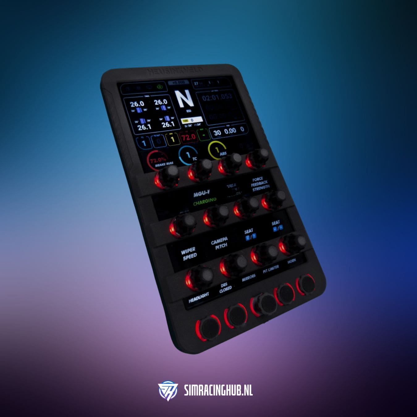 Heusinkveld DisplayDash Onthuld: Eerste Hands-On Impressie Sim Formula Europe 11 Heusinkveld DisplayDash