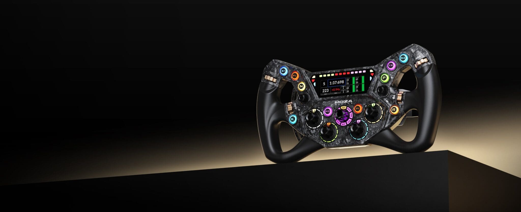 MOZA Racing Unveils Three New Steering Wheels During CES 2026 8 MOZA KS Pro Wheel