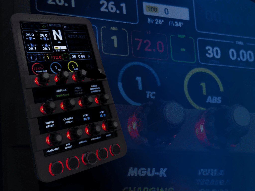 Heusinkveld DisplayDash Onthuld: Eerste Hands-On Impressie Sim Formula Europe 6