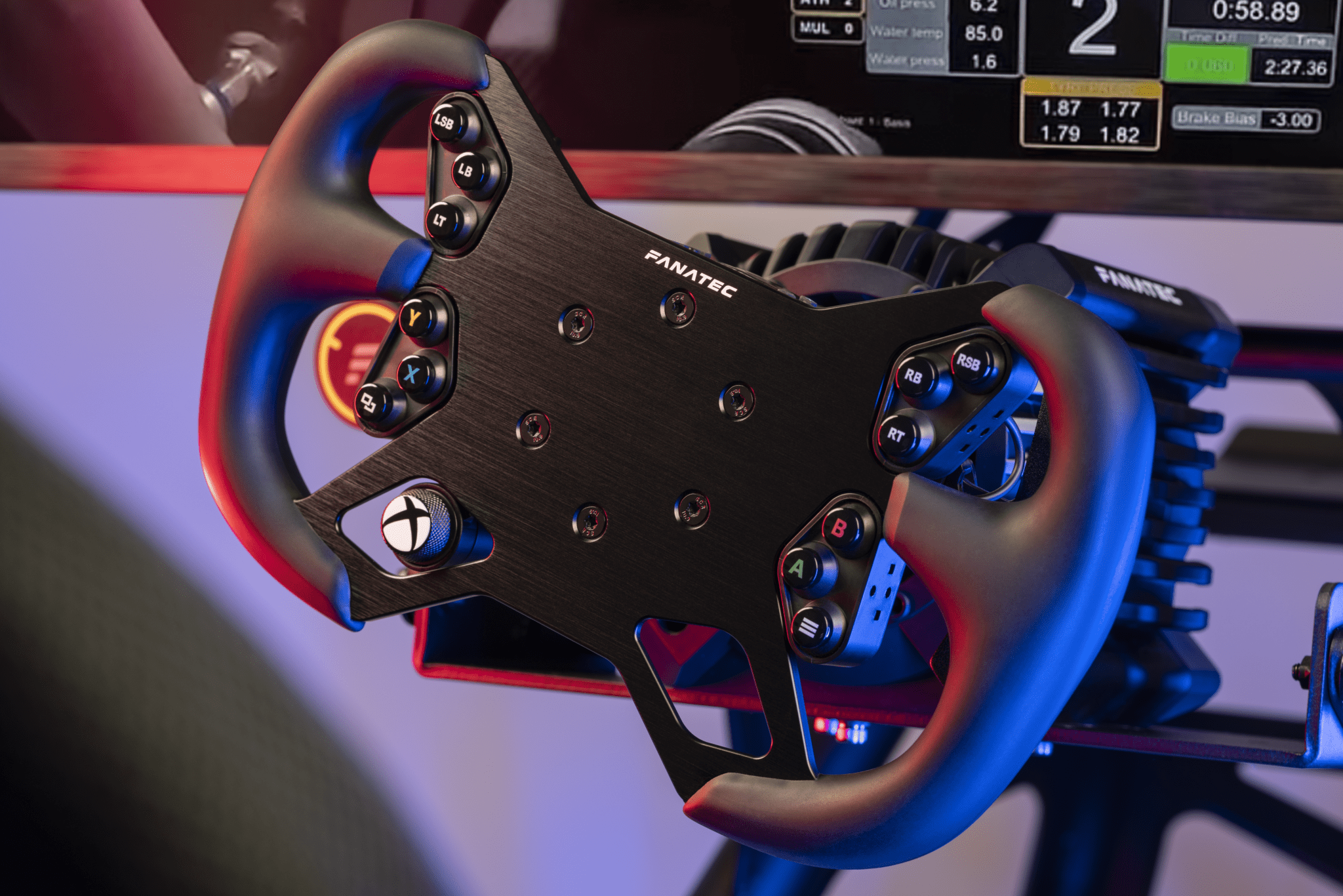 New Fanatec ClubSport Wheel Rim GT3: New Steering Wheel For ClubSport Universal Hub 20 Fanatec ClubSport GT3 Wheel Rim